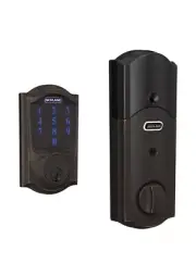 SCHLAGE BE469ZP CAM 716 Connect Smart Deadbolt Alarm Inbuilt Camelot Trim P516-