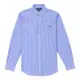 Polo Ralph Lauren RL 熱銷刺繡小馬商務長袖襯衫(CLASSIC FIT)-藍白直條紋色