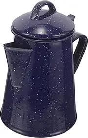 Ipetboom Enamel Coffee Kettle with Scald Handle Teapot for Home Office Use Comfortable Pouring Design for Daily Coffee Tea Brewing