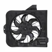 One New TYC Engine Cooling Fan Assembly Left 600390 4809171AF for Chrysler Dodge (for: Chrysler)
