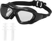 Anti-Fog Swim Goggles - Polarized, UV Protection Swimming Goggles for Men & Women, Comfortable & Leak-Proof