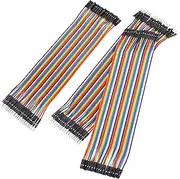 CHICAMPERA 1set Multicolored Jumper Wires for Breadboard Preformed Cable Stripped Ends for Easy Insertion for Electronic Projects and Experiments
