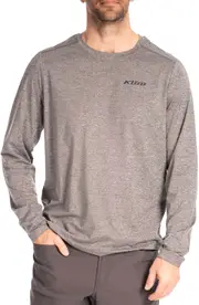 Klim Static Peak, functional shirt longsleeve , color: Grey , size: XXL