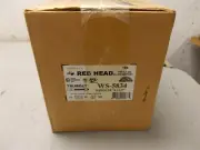 Case Of 10 Boxes 100 Red Head WS-5834 Trubolt Concrete Wedge Anchor 5/8x3-1/2in