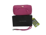 Travelon RFID Blocking Travel Clutch Zip Around Wallet Wristlet Pink New/Tag/Box