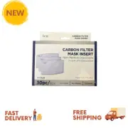 ICU 30ct 5-Layer Activated Carbon Mask Filter Insert, PM 2.5!