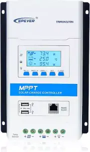 EPEVER 30A MPPT Solar Charge Controller 12V/24V Auto Solar Panel Charge Controll