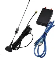 Software Defined Radio Tuner Receiver 100KHz-1.7GHz UV HF RTL SDR with USB Cable