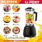 2L Commercial Blender Smoothie Food Processor Mixer Juicer Ice Crush 10 Speeds