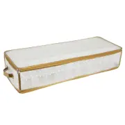 Simplify 80 Count Ornament Storage Organizer in Gold