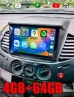 4+64 Head Unit w Wireless Apple CarPlay Android Auto For Mitsubishi Triton ML MN