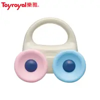 在飛比找momo購物網優惠-【Toyroyal 樂雅】北歐風可消毒滾輪搖鈴(Toyroy