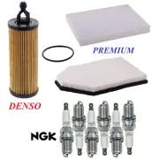 Tune Up Kit Filters Spark Plug For DODGE CHALLENGER V6 3.6L 2017-2020