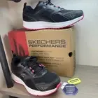 Women's Skechers Go Run Consistent performance Shoes Sneakers Black Pink Sz 11