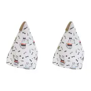 2x Dogs 25cm Cotton Sand Doorstop Home/Office Room Decor Weighted Door Stopper