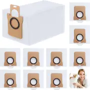 10 Pack Vacuum Cleaner Bags Accessories for L10s Ultra / L10 Ultra / L20 Ultra Vacuum Cleaner, 2.5L Large Capacity, for Xiaomi X10 & Dr-eame L10 Ultr