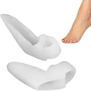 Lueear Toe Separators for Women | Big Toe Spreader Gel Toe Separators - Orthotic Toe Separators Brace Guard for Overlapping Toes, Crooked Toe and Hallux Valgus