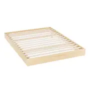 Bed Frame Double Size Floating Wooden Mattress Base Platform Timber ODIN Artiss