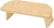 Yoga Training Stool Portable Bamboo Meditation Bench Kneeling Chair for Health Relaxation