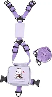 Pet Back Bag Cat Leash Vest Dog Harness Backpack Leash Ergonomic Design Comfortable Secure for Outdoor Activities