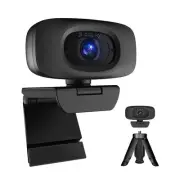 Webcam for PC,Full HD 2K Webcam with Dual Noise Cancelling Microphones, Priva...