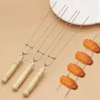 Double Prong Grill U-Shaped BBQ Stick Cooking Tool Barbecue Skewer BBQ Skewer