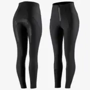 Horze Lydia Women's Softshell Thermo Silicone Full Seat Breeches