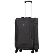 Delphin Caspian 2 Softside Medium 73 cm Spinner Suitcase Grey