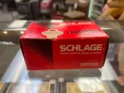 Schlage 20-001 EV 626 114 S Mortise Lock Cylinder w/ Blocking Ring & 2 Keys