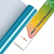 HTVRONT HTV Vinyl Rolls Heat Transfer Vinyl - 12" x 5ft Navy Blue HTV Vinyl for Shirts, Iron on Vinyl for All Cutter Machine - Easy to Cut & Weed for Heat Vinyl Design (Navy Blue)