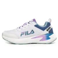 在飛比找蝦皮購物優惠-FILA 女 輕量透氣 機能鞋墊Q彈柔軟 慢跑鞋-藍紫 5J