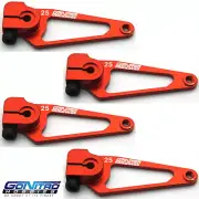 Go Nitro Hobbies 25T Aluminum A Spec Servo Arm 4 Red Futaba / Savox