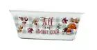 Royal Norfolk Mini Loaf 5 in. Pan Set of 4 Fall Theme-Microwave and Dishwasher S