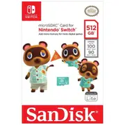 512GB SanDisk Micro SD Nintendo Switch Memory Card