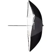 Elinchrom 2 in 1 White/Trans Shallow Umbrella 85cm