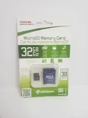 Toshiba MicroSD 32GB Class 1 - SDHC Card - PFM032U-1DCK