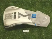 TaylorMade Women's SIM 2 Driver Headcover Grey/White/Blue New