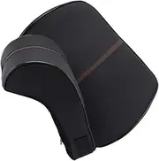 Neck Headrest Pillow for Car Universal Fit Leather Memory Foam Comfortable Waist Back Support Neck Protect