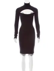 STUNNING NWT $3,880 SOLD OUT EMILIO PUCCI BLACK DRESS