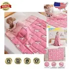 Soft Breathable Weighted Blanket for Kids - Premium Unicorn Theme 40x60