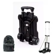 Portable Folding Hand Truck Dolly Utility Cart Foldable Trolley Put in Backpack