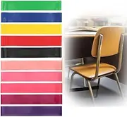 10 Pcs Colorful Chair Bands for Kids, Stretchy Rubber Bands for Kids with Fidgety Feet,Foot Bands For School Student Classroom Supply