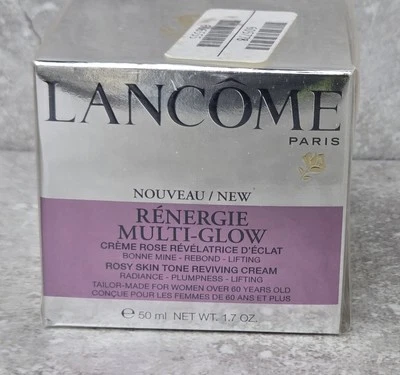 SEALED Lancome Renergie Multi-Glow Skin Rosy Tone Reviving Cream 1.7oz FREEUSHIP