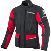 Tampar Tour Waterproof Black Red Textile Motorcycle Jacket