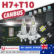 H7 LED Headlights Driving Lamp Globes For Ford Territory SZ2011-2017 HALOGEN (for: Ford)