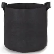 7 Gallon Pack of 10 Fabric Grow Pots Breathable Planter Gallon Bags
