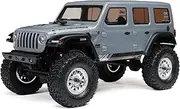 Axial RC Crawler SCX24 Jeep Wrangler 1/24 Scale 4WD RTR Grey