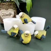 在飛比找蝦皮商城精選優惠-DIY小鳥翻糖蛋糕巧克力矽膠模具麻雀蠟燭肥皂樹脂滴膠模具