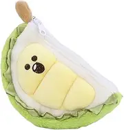 [Generic] Fruit Coin Purse - Pocket Coin Bag, Stuffed Wallet Bag | Stuffed Durian Purse Pouch, Plush Durian Change Bag, Cute Coin Purse Small Change Purses with Zipper, Stuffed Wallet Pouch Bag for Women Girls
