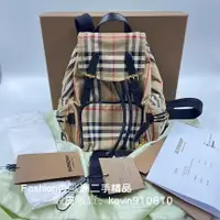 在飛比找蝦皮購物優惠-全新二手BURBERRY 博柏利 The Rucksack 